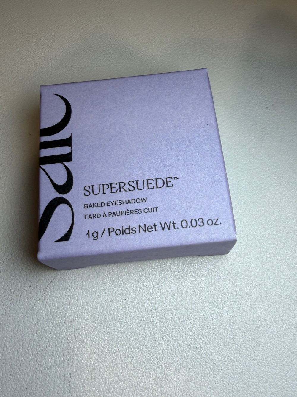 Saie SUPERSUEDE Baked Eyeshadow Gelato shimmer scintillant 1g/0.03 oz